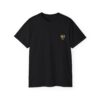 Classic Cars and Guitars, Bel Air, Turq/White - Unisex Ultra Cotton Tee - Black - Image 3