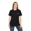 Classic Cars and Guitars, Bel Air, Turq/White - Unisex Ultra Cotton Tee - Black - Image 4