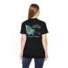 Classic Cars and Guitars, Bel Air, Turq/White - Unisex Ultra Cotton Tee - Black - Image 5