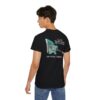 Classic Cars and Guitars, Bel Air, Turq/White - Unisex Ultra Cotton Tee - Black - Image 7