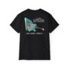 Classic Cars and Guitars, Bel Air, Turq/White - Unisex Ultra Cotton Tee - Black