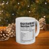 Guitarist Nutrition Mug - 11oz - White - Image 7
