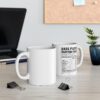 Bass Player Nutrition Mug - 11oz - White - Image 6