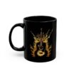 Guitar "Splash" - 11oz Black Mug