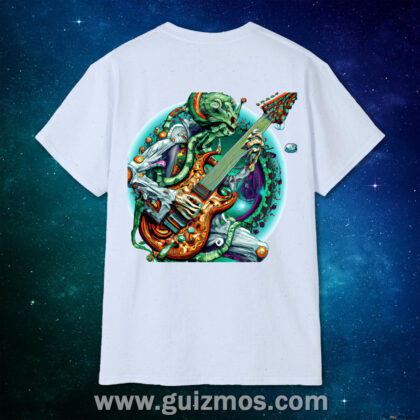 Jammin' with the Alien - Unisex Ultra Cotton Tee - White