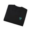 Turquoise/Gold Wing Guitar - Unisex Ultra Cotton Tee - Image 4