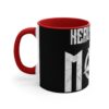 Heavy Metal Mom Accent Mug | Black/Red Handle & Interior | Perfect Metal Moms! - Image 3