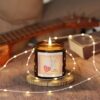 Heartfelt Mothers Day Soy Candle in Seven Delicious Scents - Amber Jar