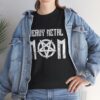 Heavy Metal Mom Women's Heavy Cotton Tee - Perfect Gift for Rocking Moms - Image 7