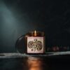 Carved Treble Clef -  Soy Candle in Seven Delicious Scents - Aromatic Amber Jar for Relaxation & Decor - Image 5