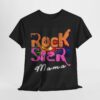 Rockstar Mama Unisex Heavy Cotton Tee - Vibrant Graphic Tee for Music Lovers - Image 4
