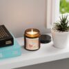 Heartfelt Mothers Day Soy Candle in Seven Delicious Scents - Amber Jar - Image 4