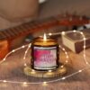 Happy Mother's Day Floral - Soy Candle in Seven Delicious Scents - Amber Jar