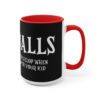Mom Balls | Black/Red Handle & Interior | Perfect Gift for Bada$$ Music Moms! - Image 11