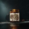 Carved Treble Clef -  Soy Candle in Seven Delicious Scents - Aromatic Amber Jar for Relaxation & Decor - Image 10