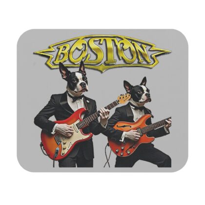 Boston Rock Dogs Mouse Pad (Rectangle) - Light Gray