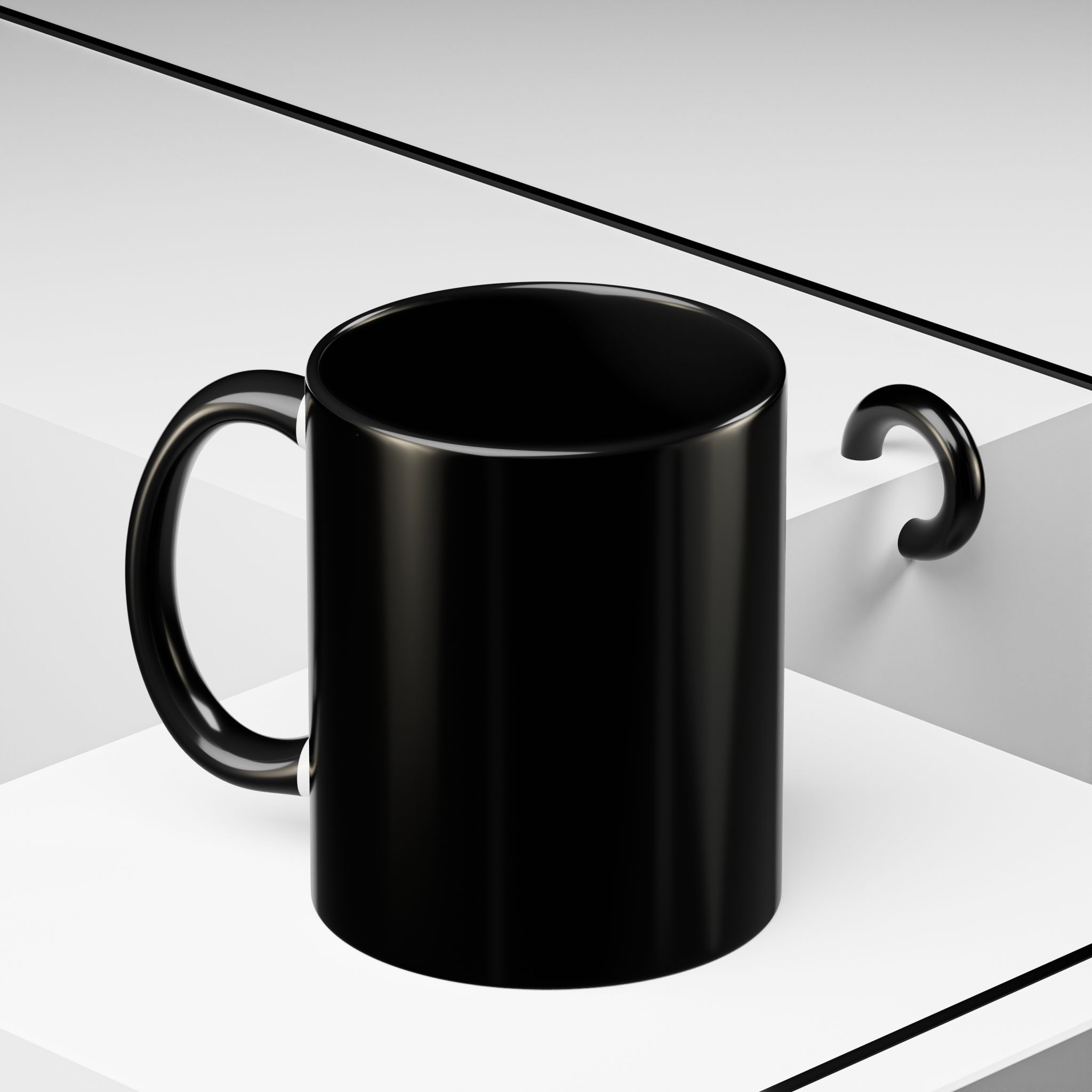 Boston Rock Dogs Accent Mug — Coffee Cup for Music and Dog Lovers - (Black) - Image 8