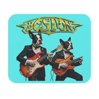 Boston Rock Dogs Mouse Pad (Rectangle) - Light Blue