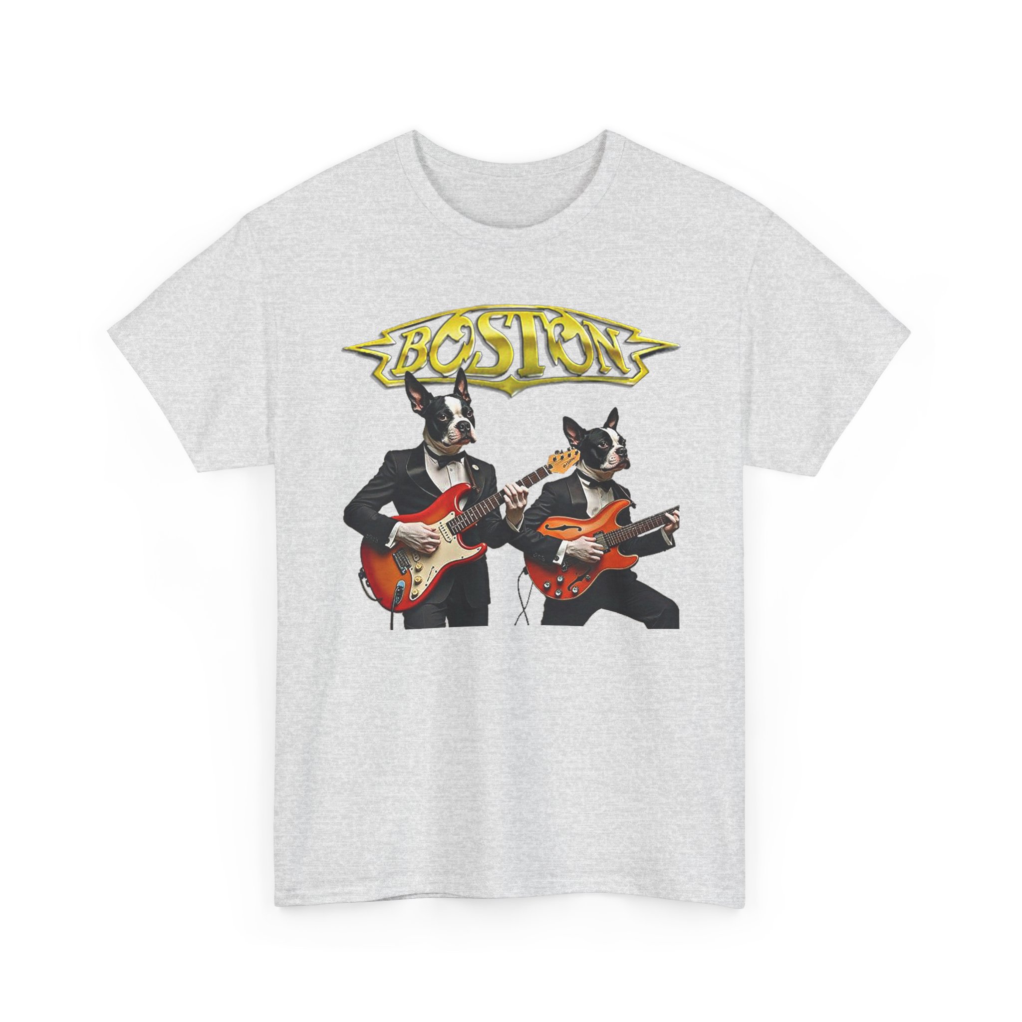 Boston Guitar Dogs Unisex T-Shirt – Vintage Band Graphic Tee - Image 57