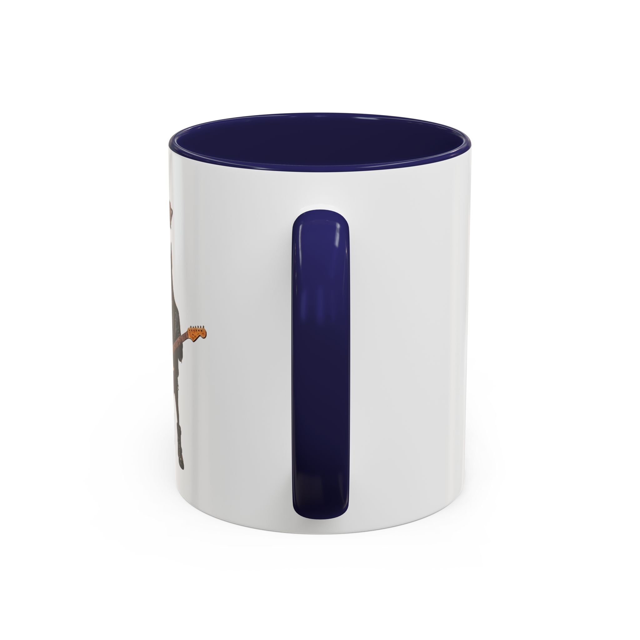 Dobie Rock Dogs Acccent Mug — Dobermann Pinscher Coffee Cup for Music and Dog Lovers - (Red) - Image 29