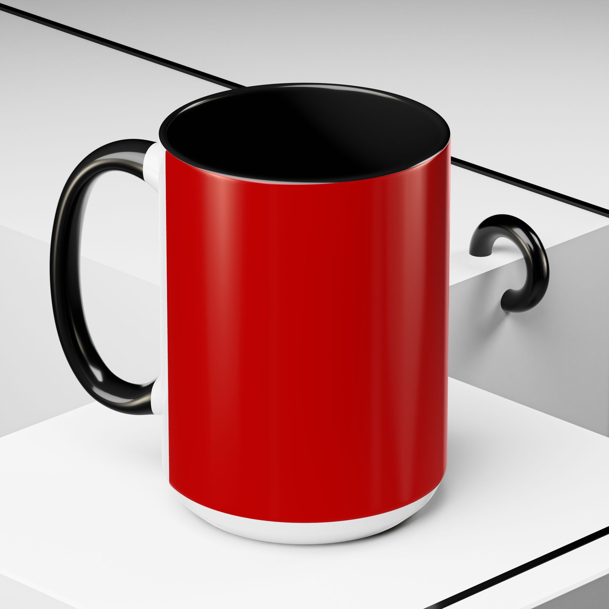 Boston Rock Dogs Acccent Mug — Coffee Cup for Music and Dog Lovers - (Red) - Image 20