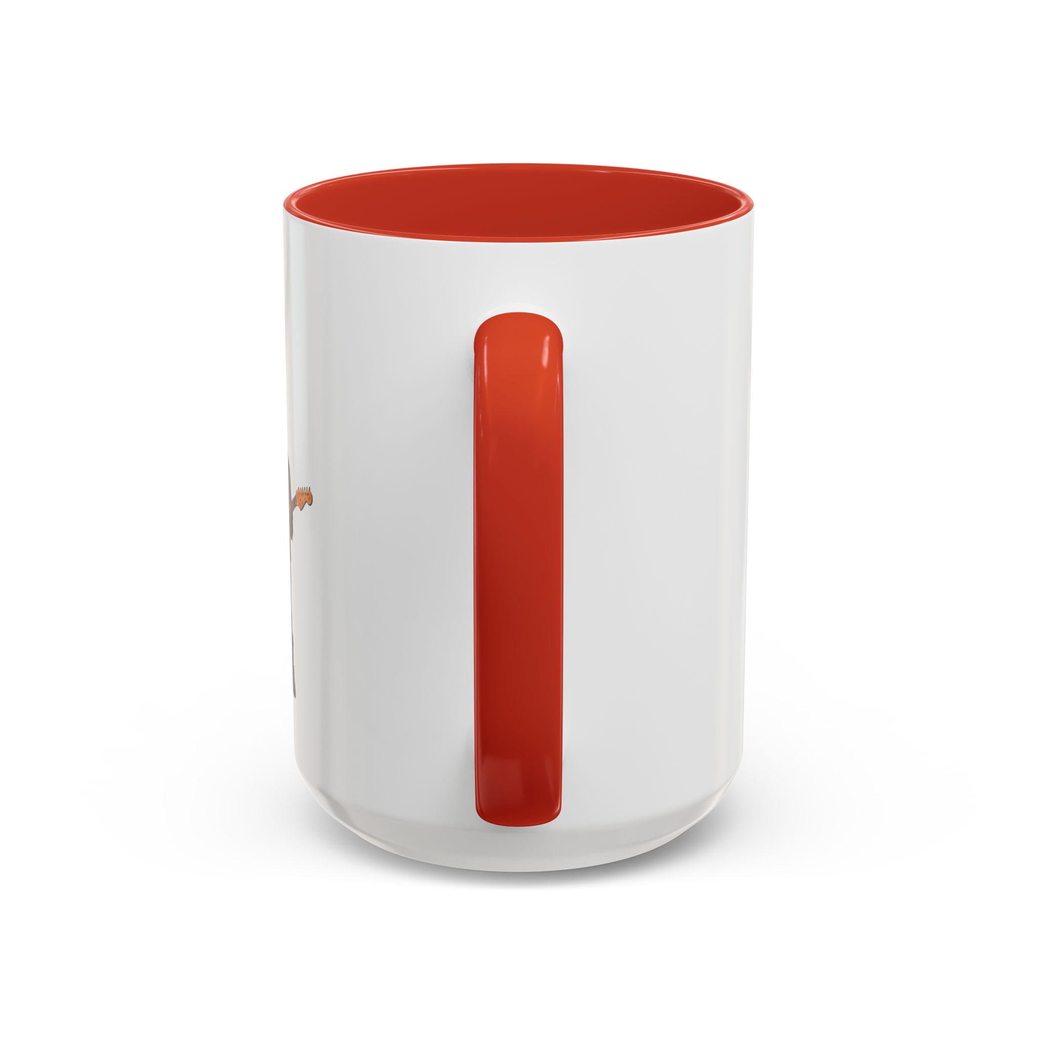 Dobie Rock Dogs Acccent Mug — Dobermann Pinscher Coffee Cup for Music and Dog Lovers - (Red) - Image 37