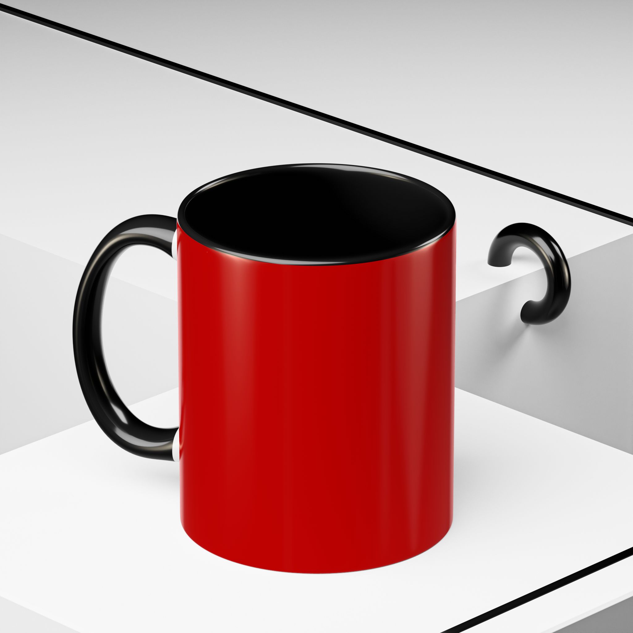 Boston Rock Dogs Acccent Mug — Coffee Cup for Music and Dog Lovers - (Red) - Image 8