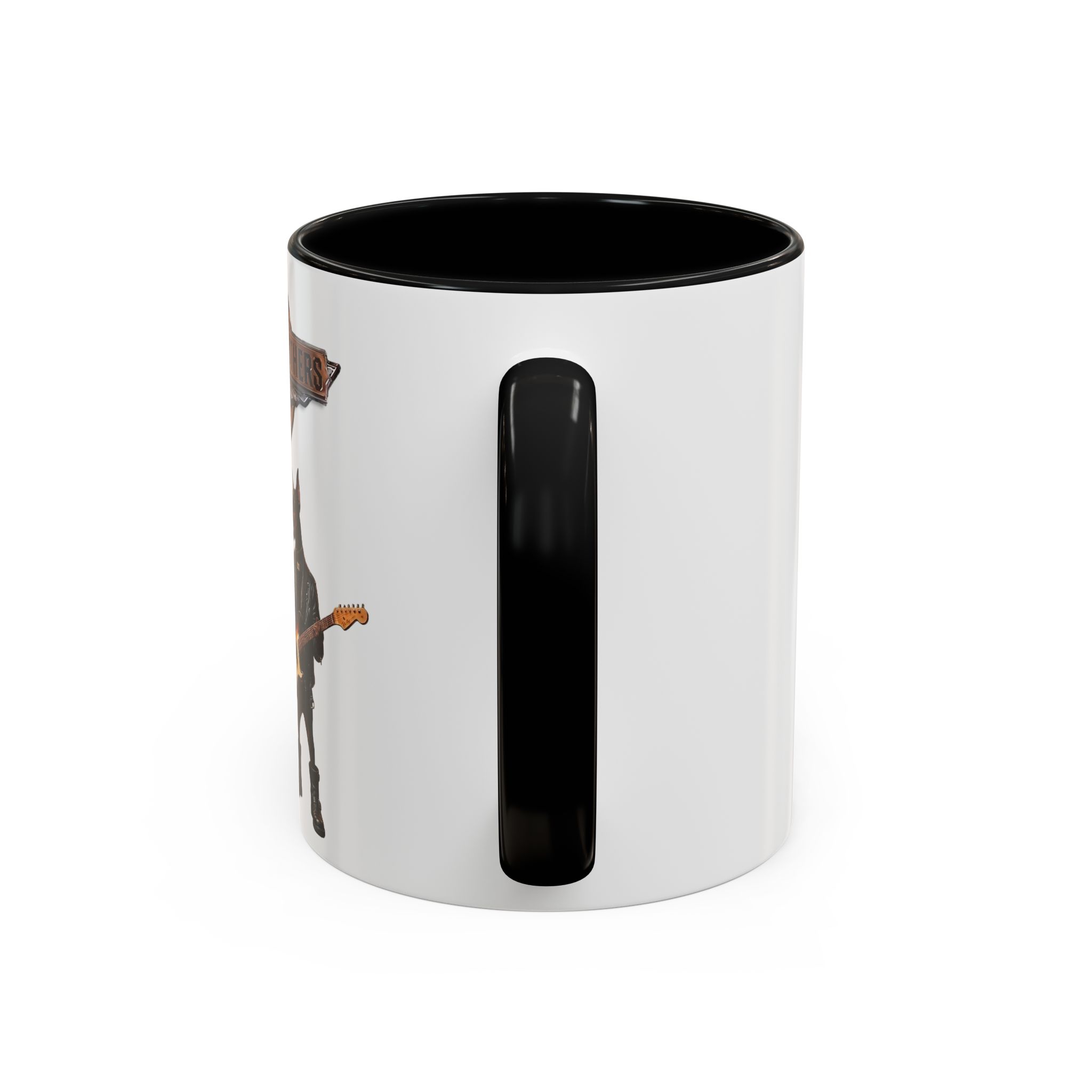 Dobie Brothers Doberman Rock Dogs Black Accent Coffee Mug — (11/15oz) - Image 5