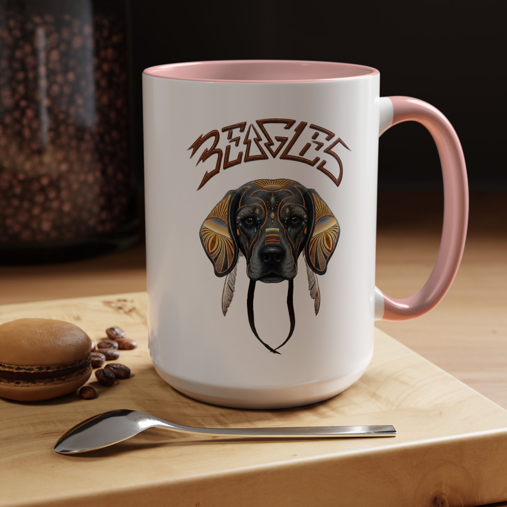 "Beagles" Coffee Mug — Accent Mug (11/15oz) - Image 21