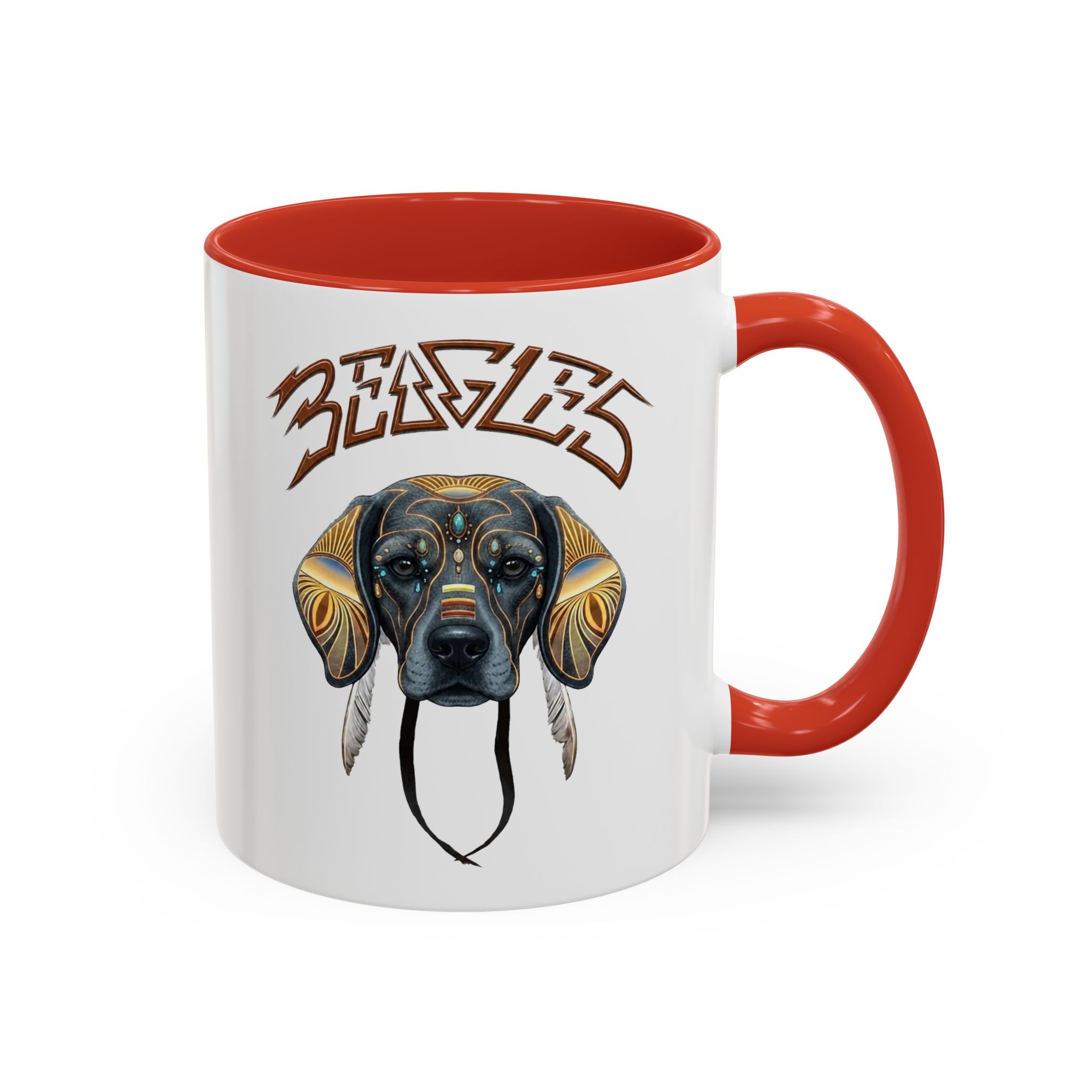 "Beagles" Coffee Mug — Accent Mug (11/15oz) - Image 10