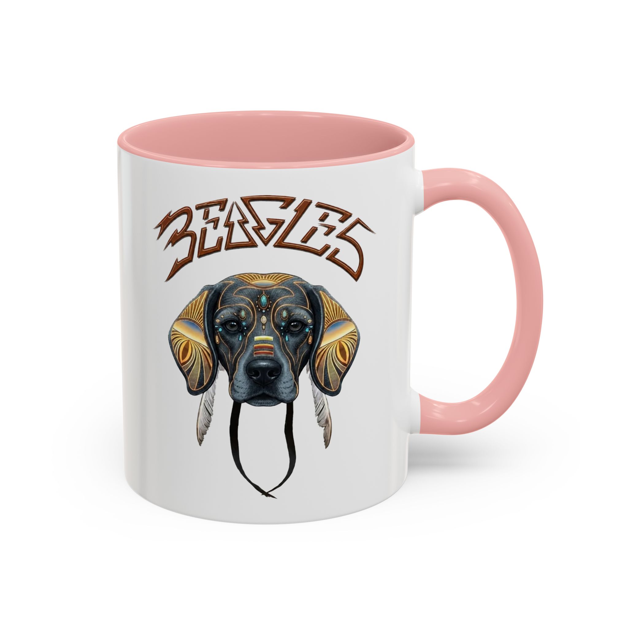 "Beagles" Coffee Mug — Accent Mug (11/15oz) - Image 7