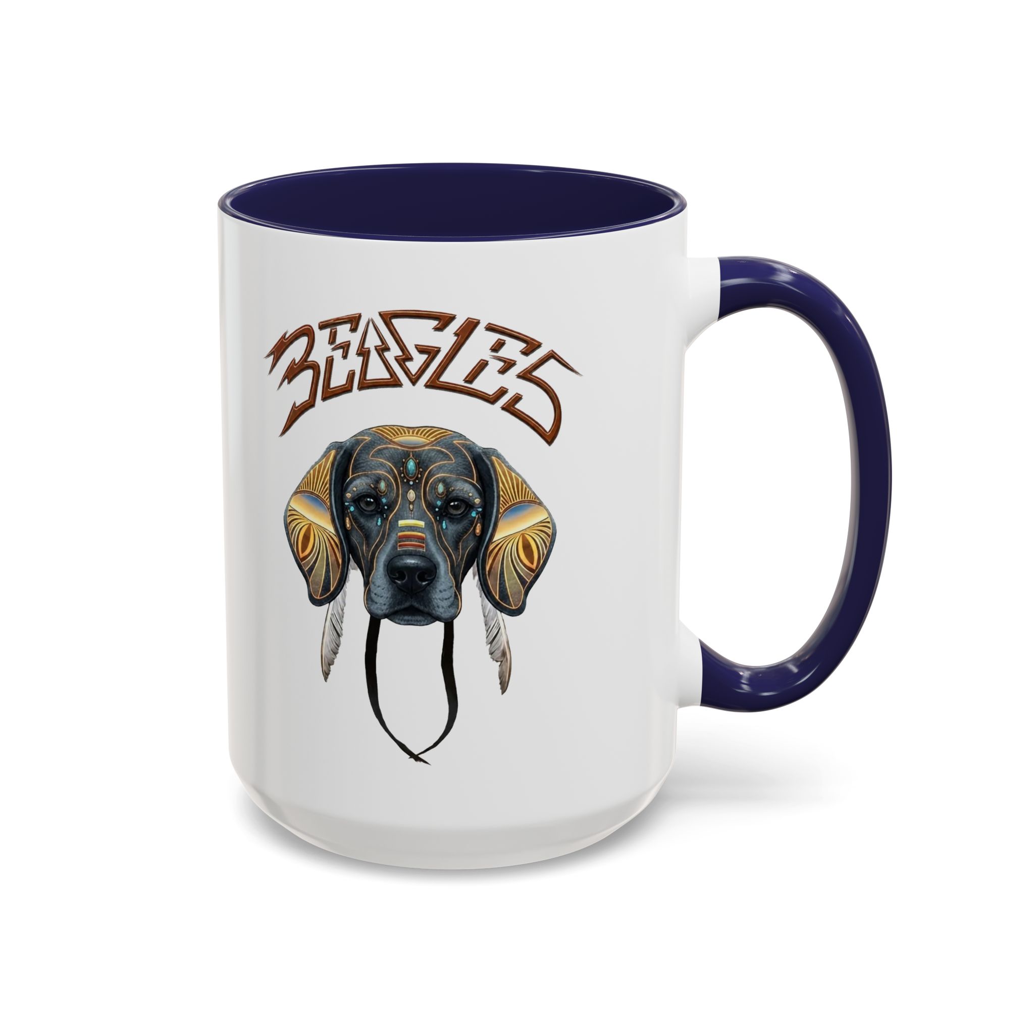 "Beagles" Coffee Mug — Accent Mug (11/15oz) - Image 16