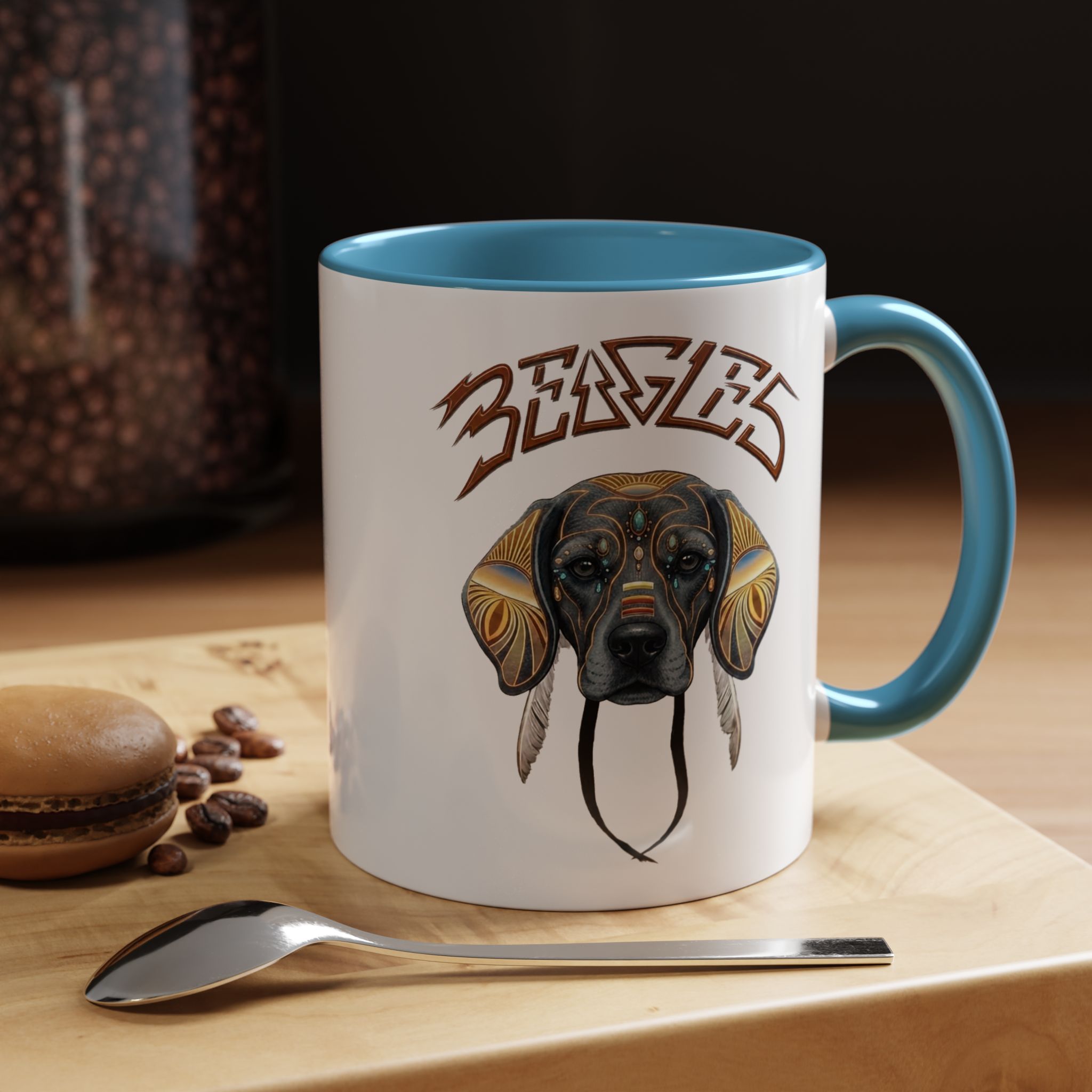 "Beagles" Coffee Mug — Accent Mug (11/15oz) - Image 27