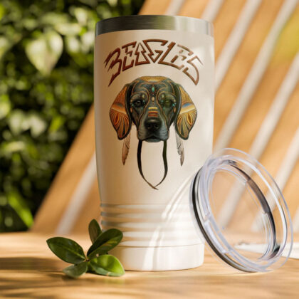 ‘Beagles’ Ringneck  Insulated Travel Cup - 20oz Tumbler