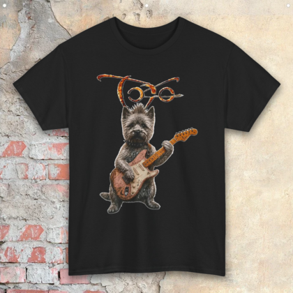Toto Rock Dog Graphic T-Shirt - Black Only