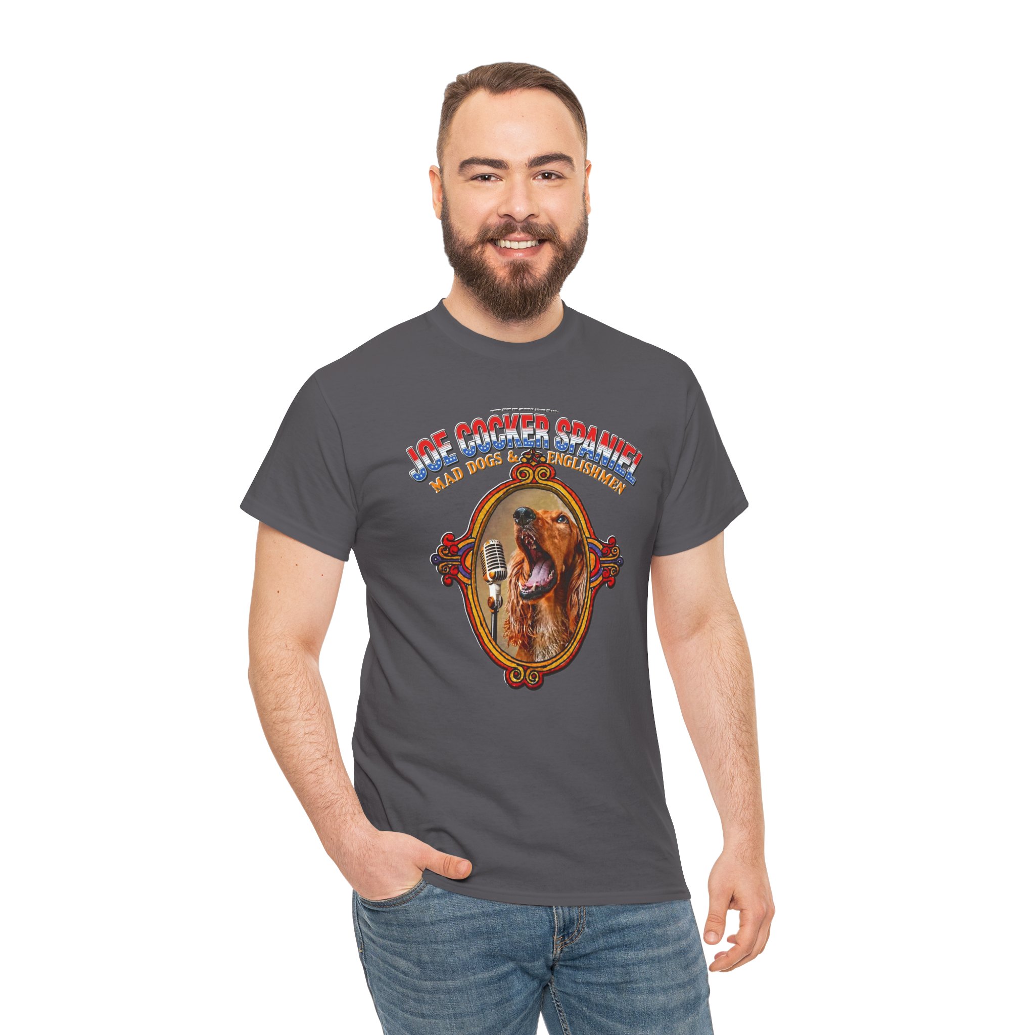 Joe Cocker Spaniel Tee — 'Love the Player, Love the T-Shirt' - Image 73