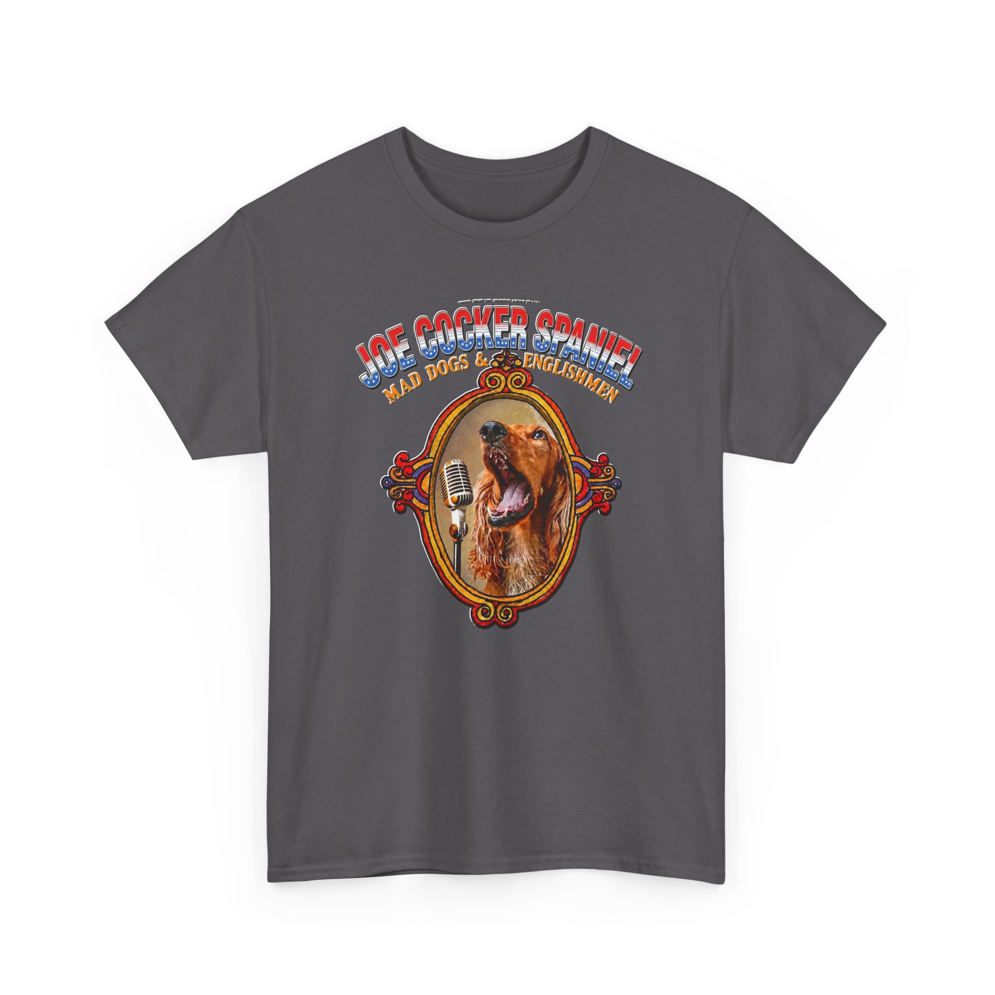 Joe Cocker Spaniel Tee — 'Love the Player, Love the T-Shirt' - Image 65