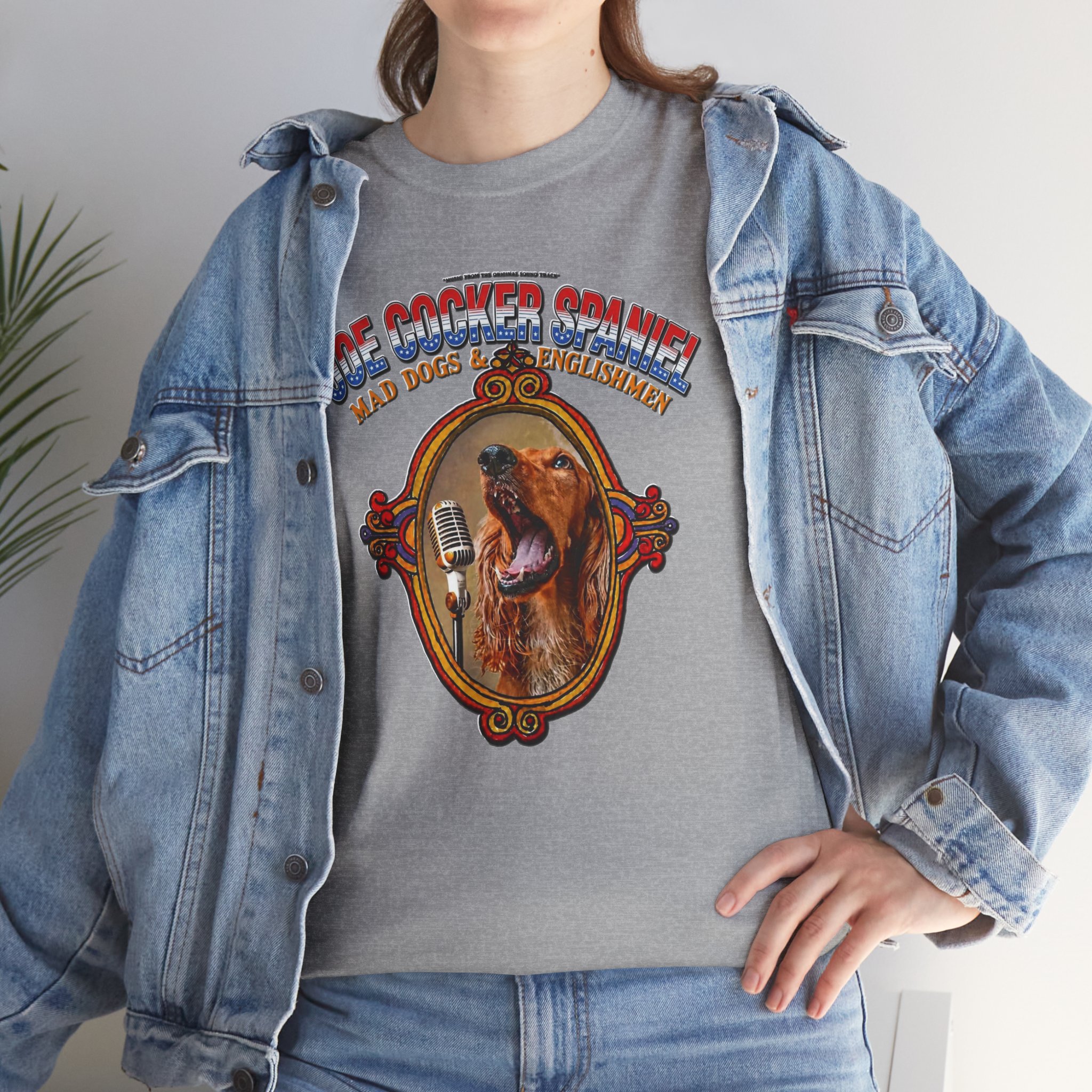 Joe Cocker Spaniel Tee — 'Love the Player, Love the T-Shirt' - Image 43