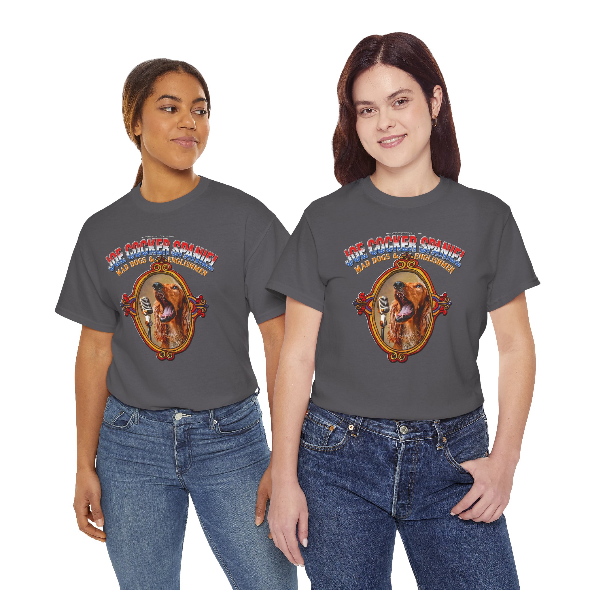 Joe Cocker Spaniel Tee — 'Love the Player, Love the T-Shirt' - Image 70