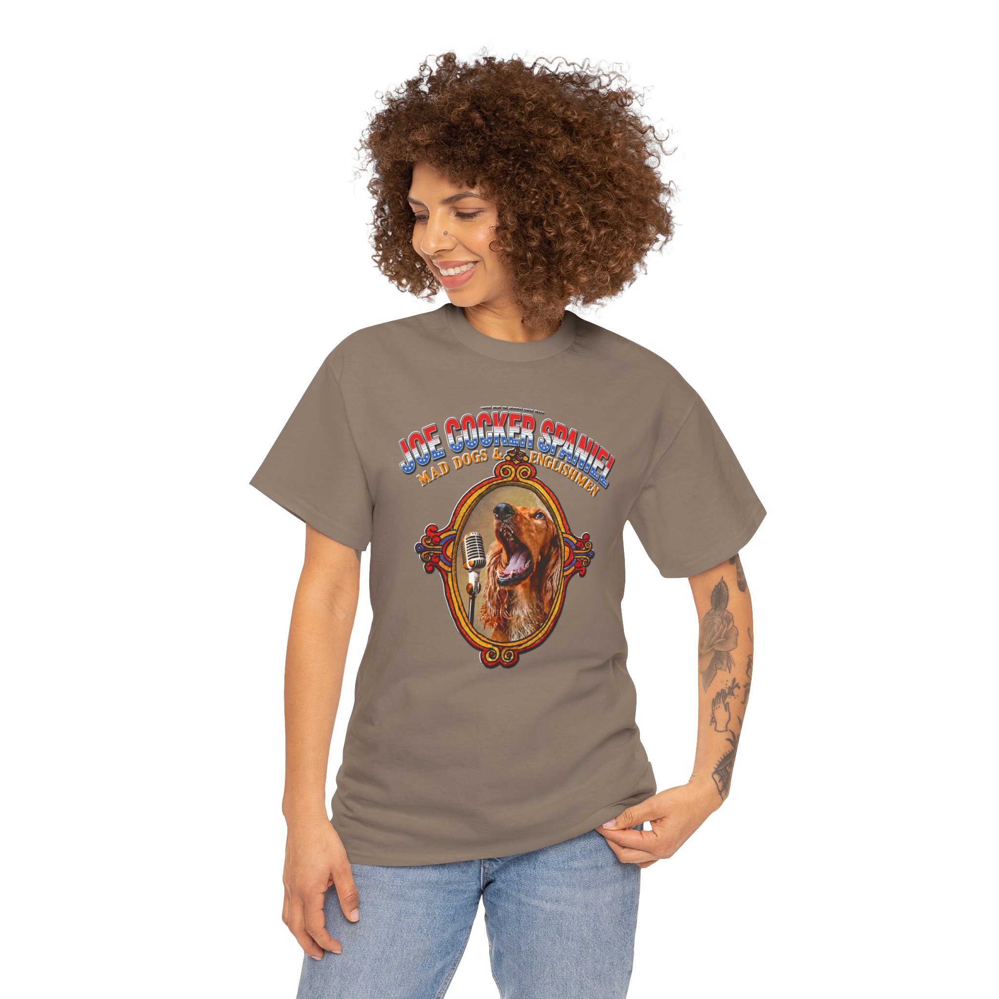 Joe Cocker Spaniel Tee — 'Love the Player, Love the T-Shirt' - Image 51