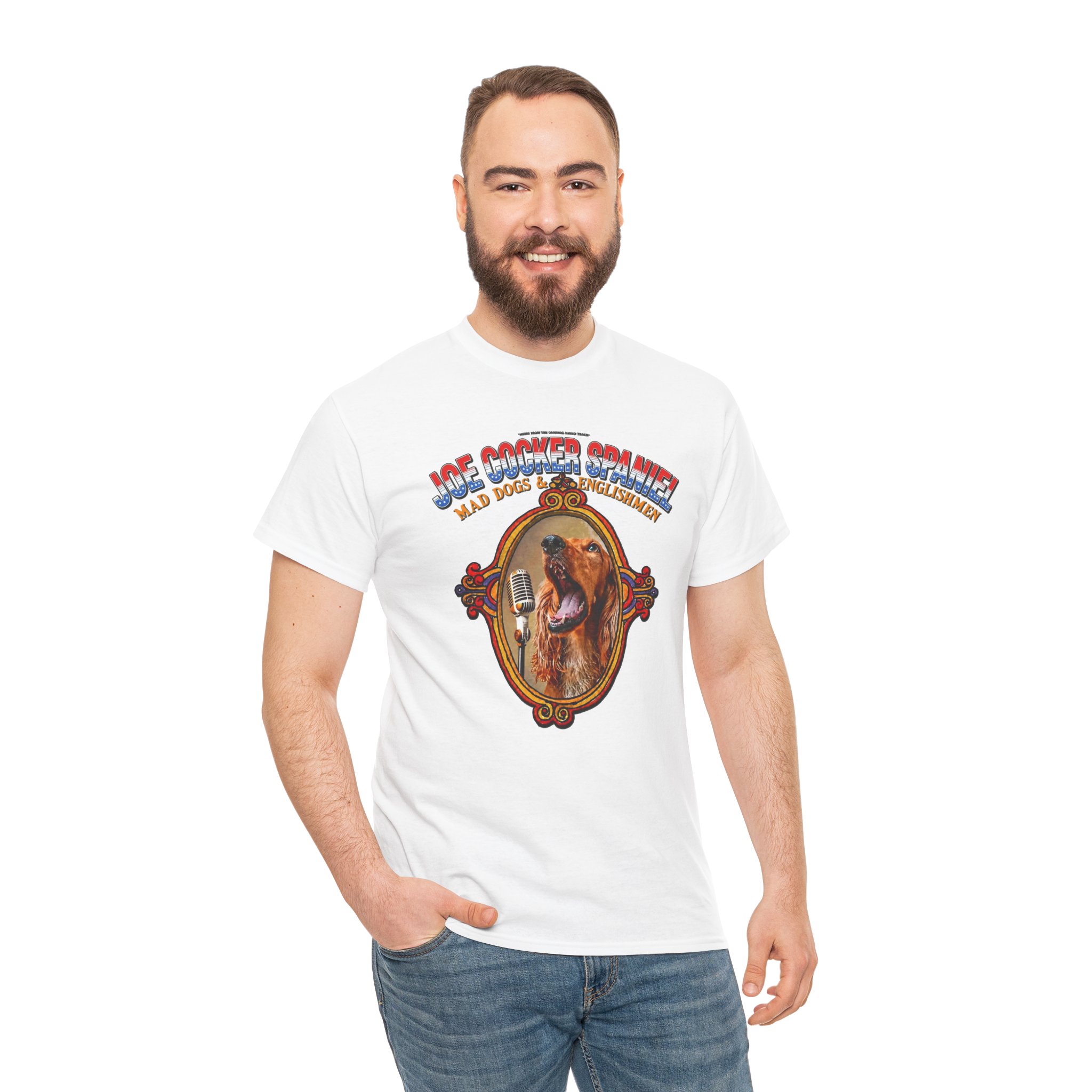 Joe Cocker Spaniel Tee — 'Love the Player, Love the T-Shirt' - Image 19