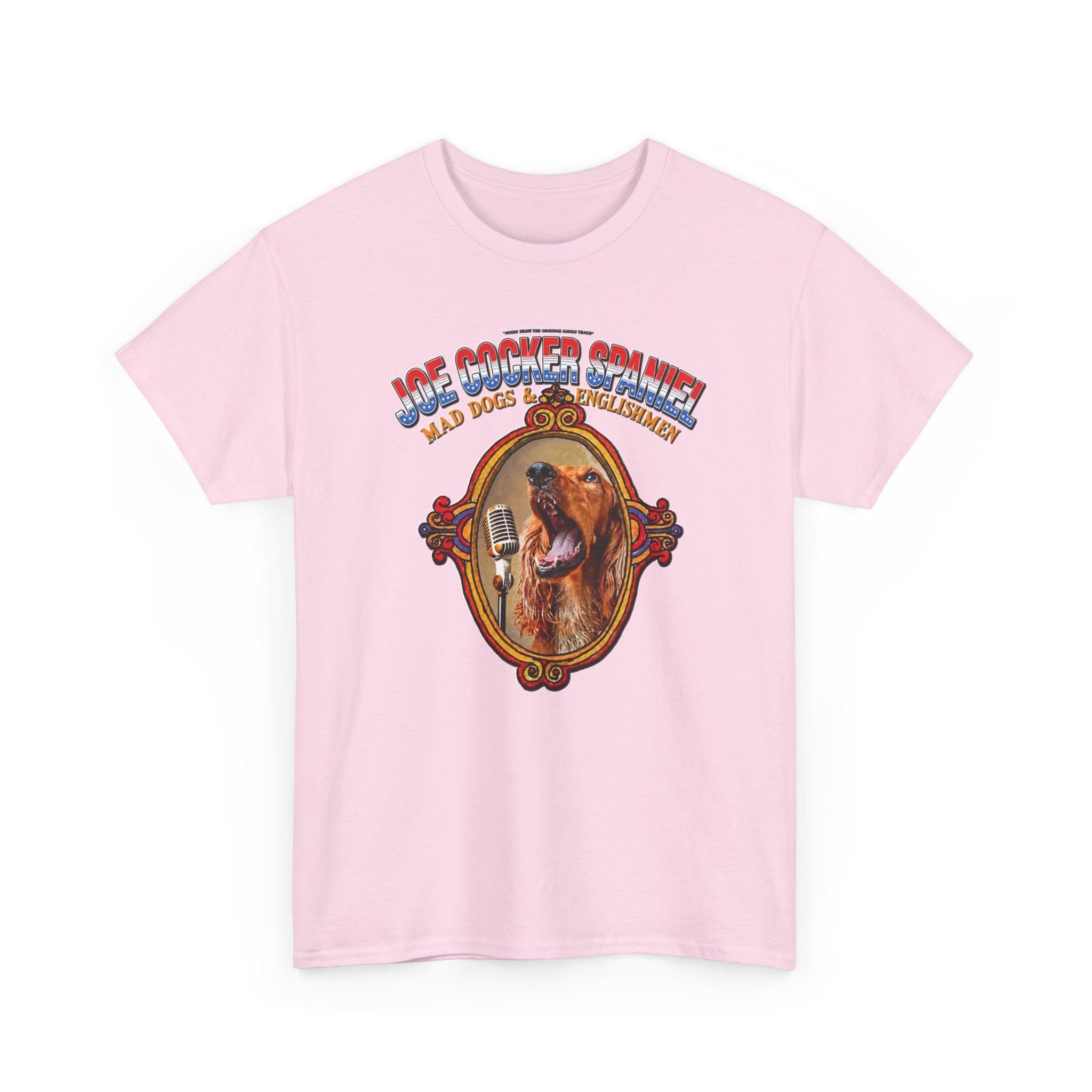 Joe Cocker Spaniel Tee — 'Love the Player, Love the T-Shirt' - Image 74
