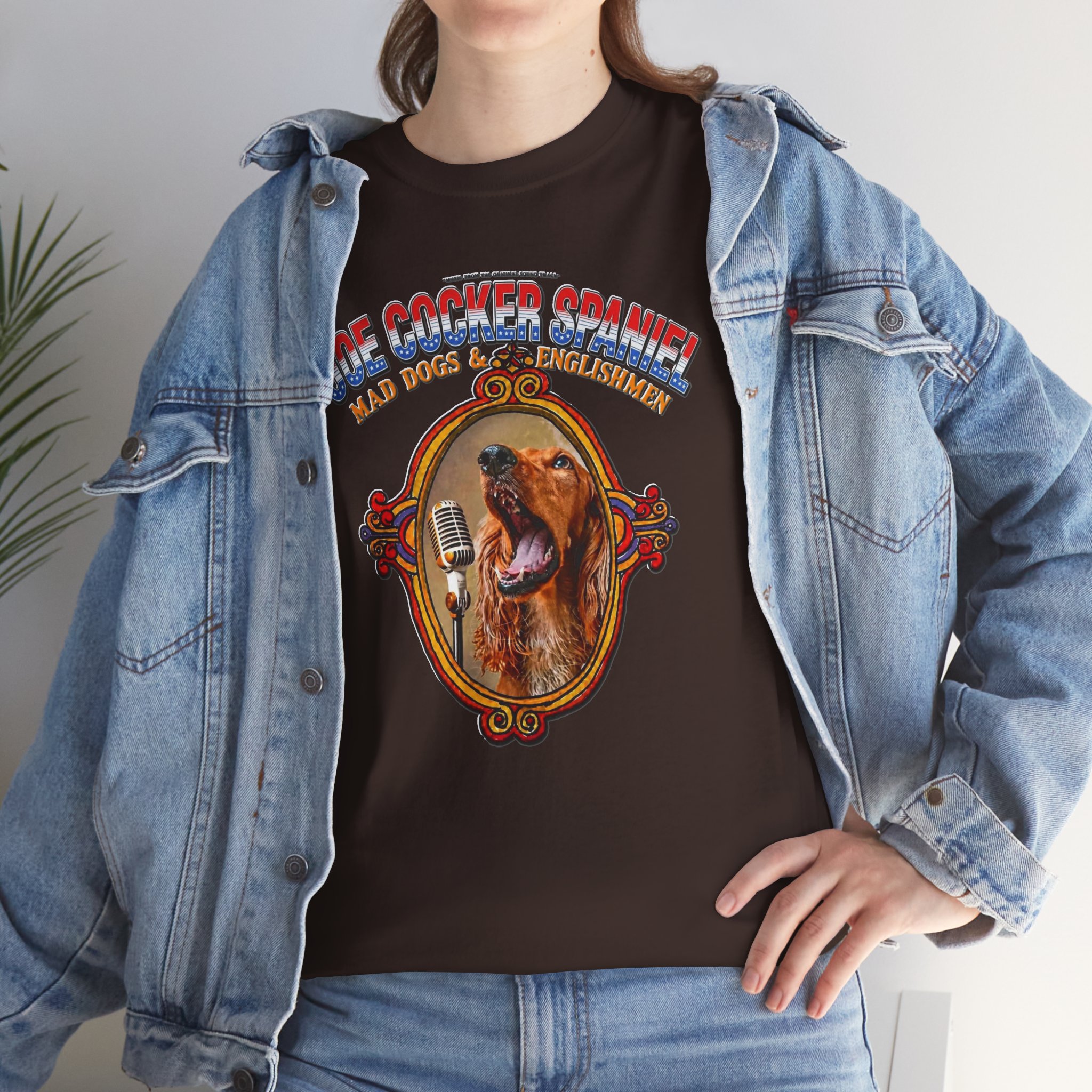 Joe Cocker Spaniel Tee — 'Love the Player, Love the T-Shirt' - Image 61