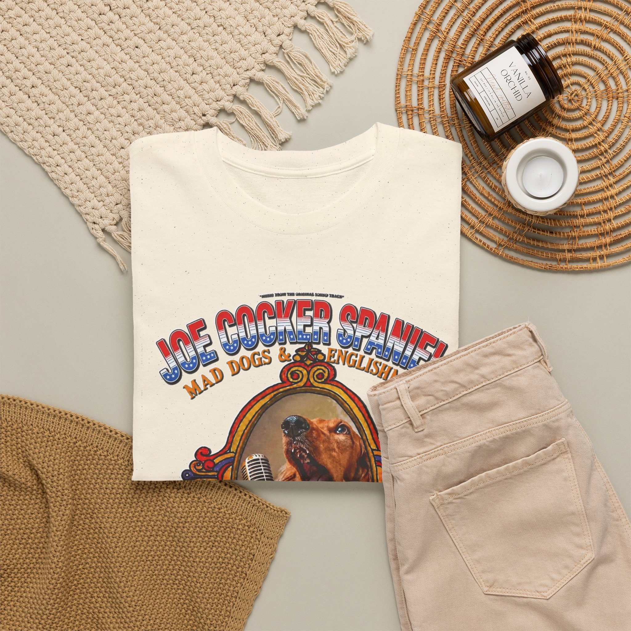 Joe Cocker Spaniel Tee — 'Love the Player, Love the T-Shirt' - Image 9