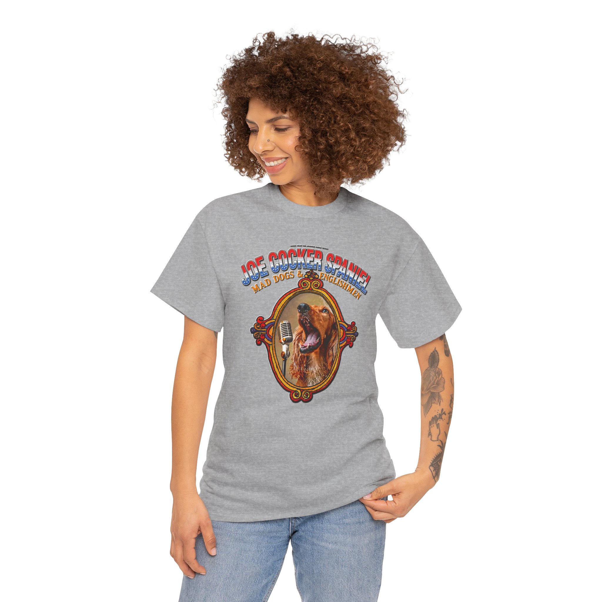 Joe Cocker Spaniel Tee — 'Love the Player, Love the T-Shirt' - Image 42