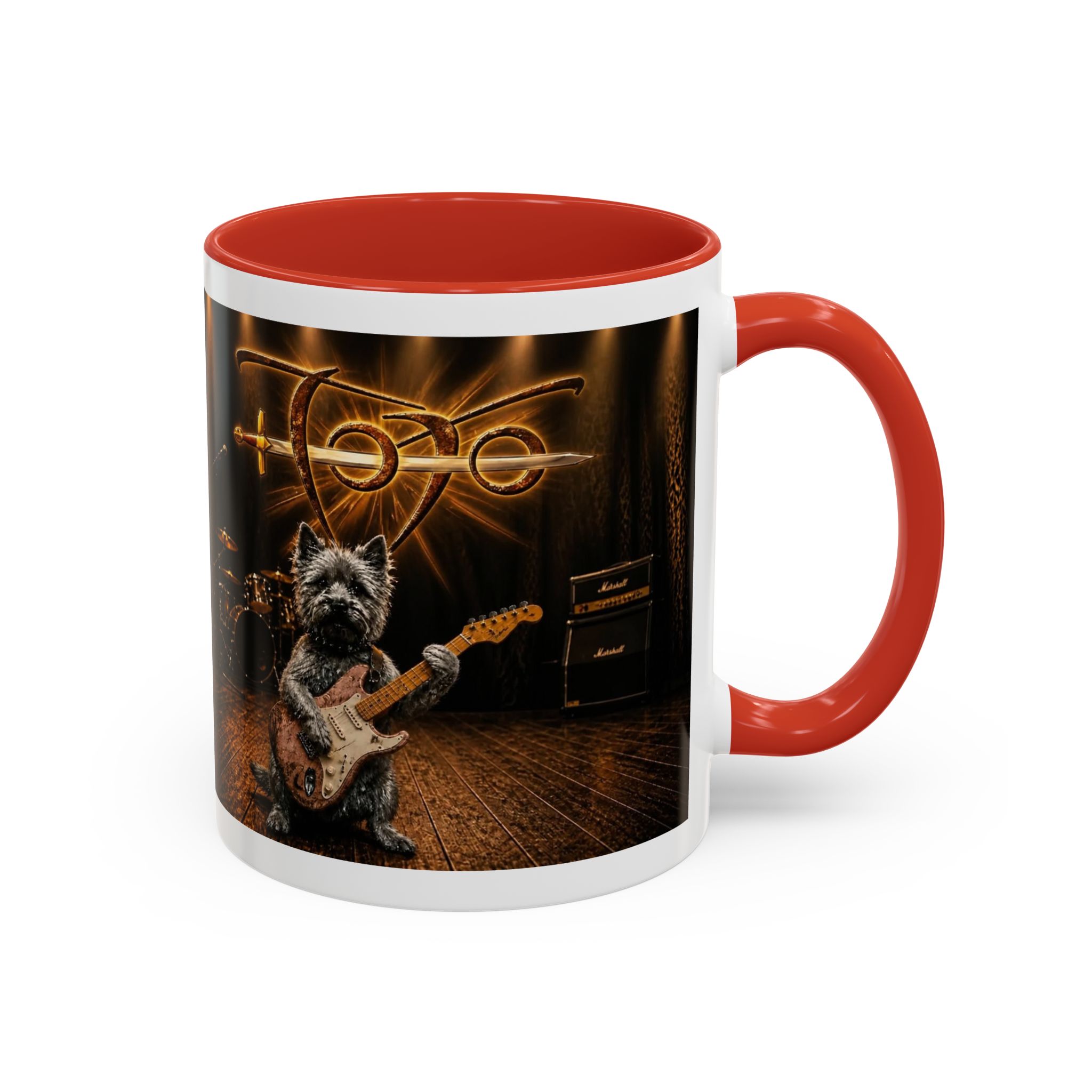 "Toto" Rock Dawg Accent Ceramic Mug (11/15oz)
