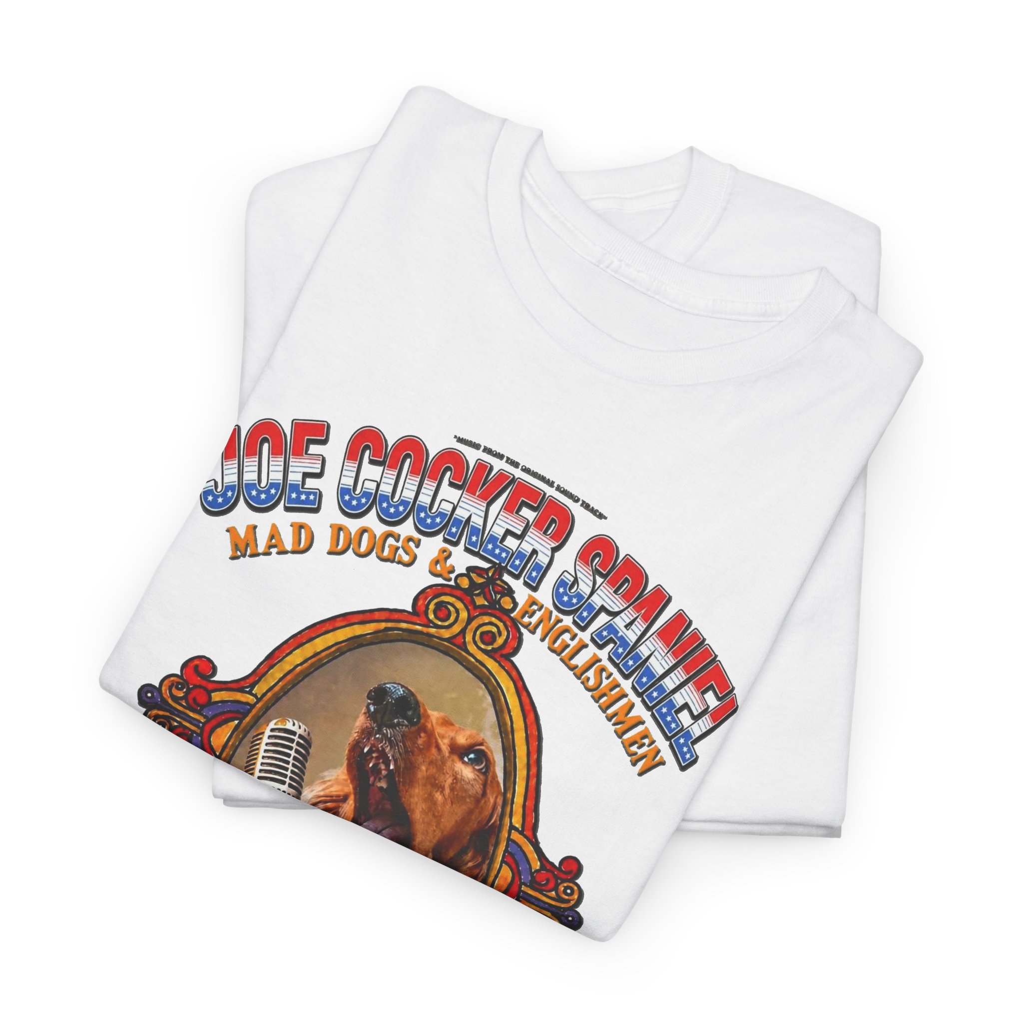 Joe Cocker Spaniel Tee — 'Love the Player, Love the T-Shirt' - Image 14