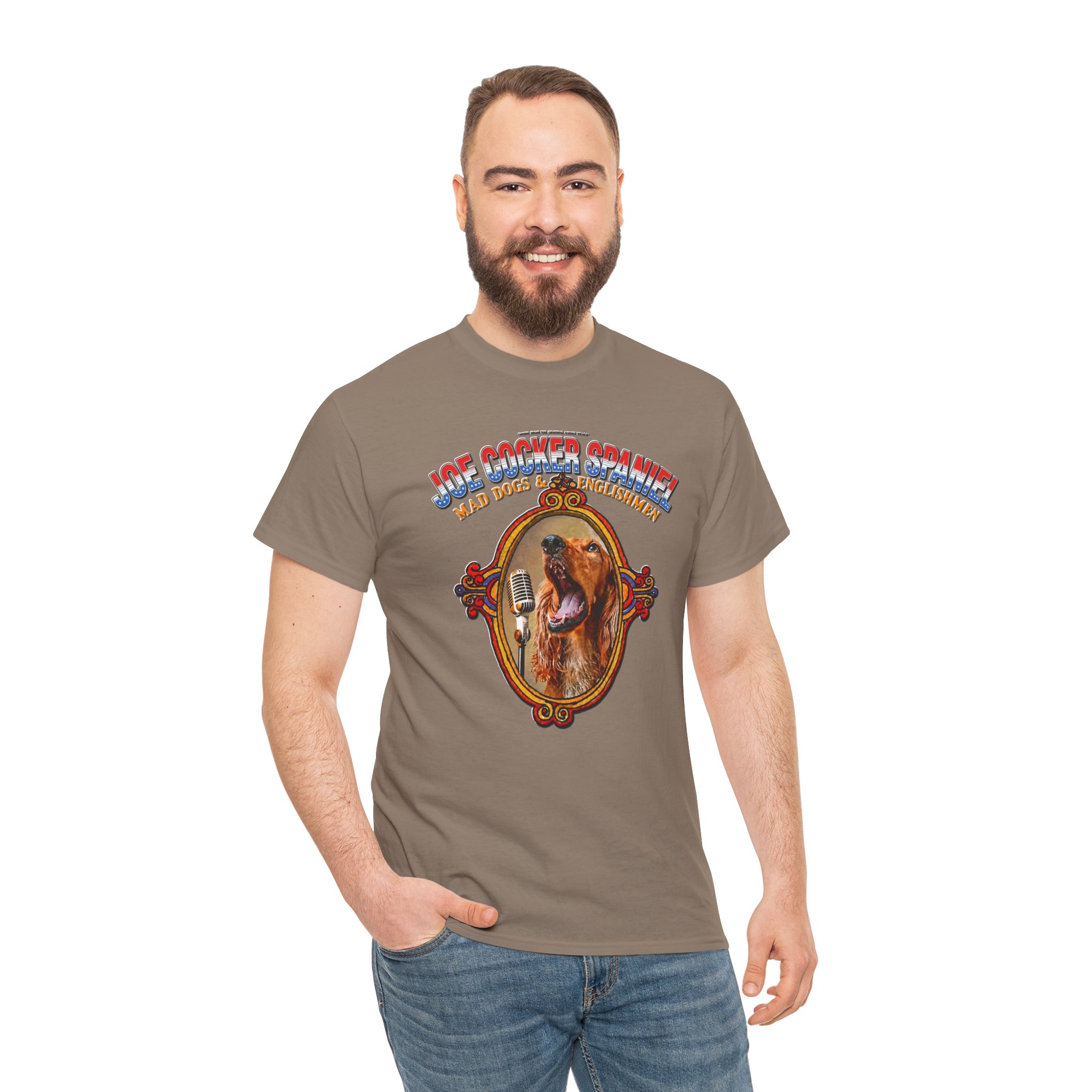 Joe Cocker Spaniel Tee — 'Love the Player, Love the T-Shirt' - Image 55