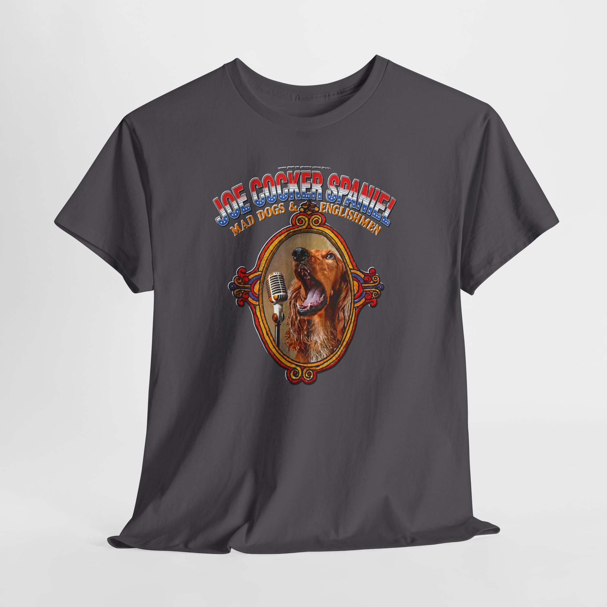 Joe Cocker Spaniel Tee — 'Love the Player, Love the T-Shirt' - Image 72