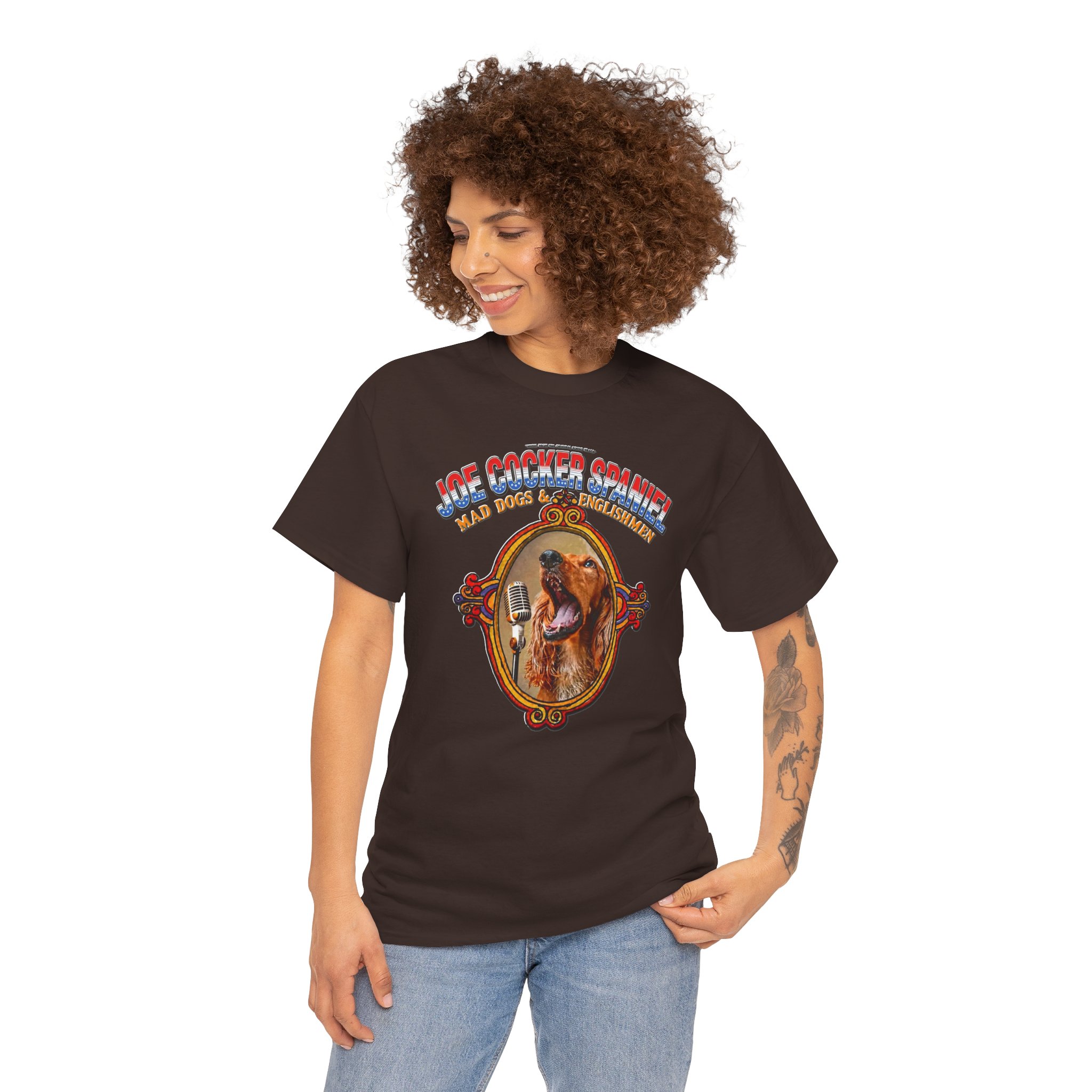 Joe Cocker Spaniel Tee — 'Love the Player, Love the T-Shirt' - Image 60